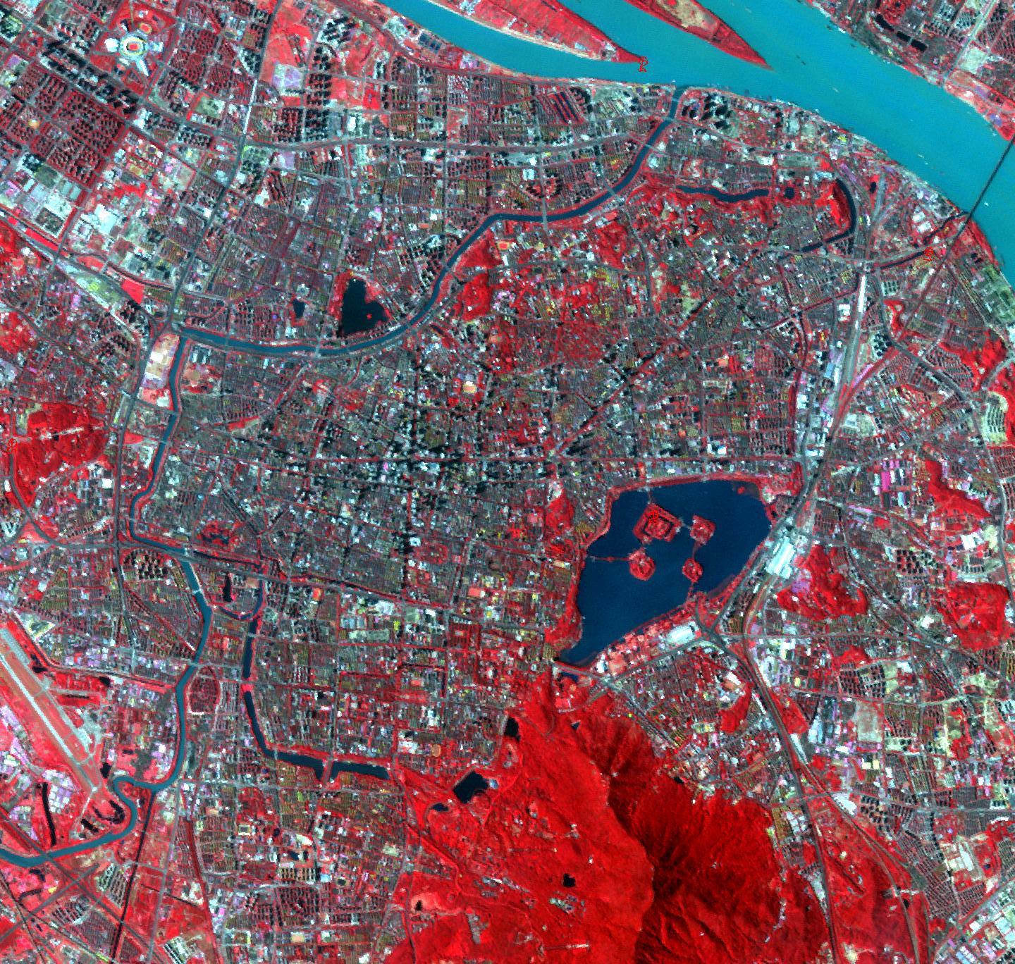 Image: NASA Image of Nanjing, China