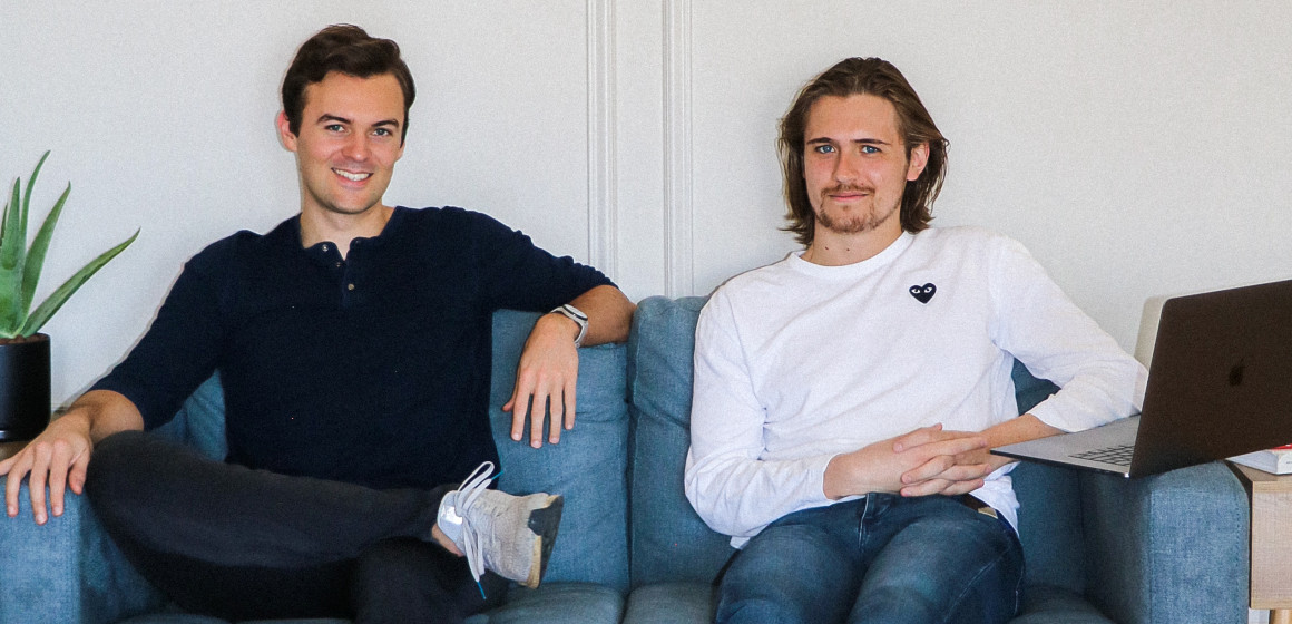 Transcend Co-Founders Ben Brook and Mike Farrell - 2 Transcend co-founders Ben Brook and Mike Farrell. (Photo credit: Transcend)